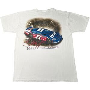 Dale Earnhardt Jr NASCAR Large 2007 Budweiser American Tshirt